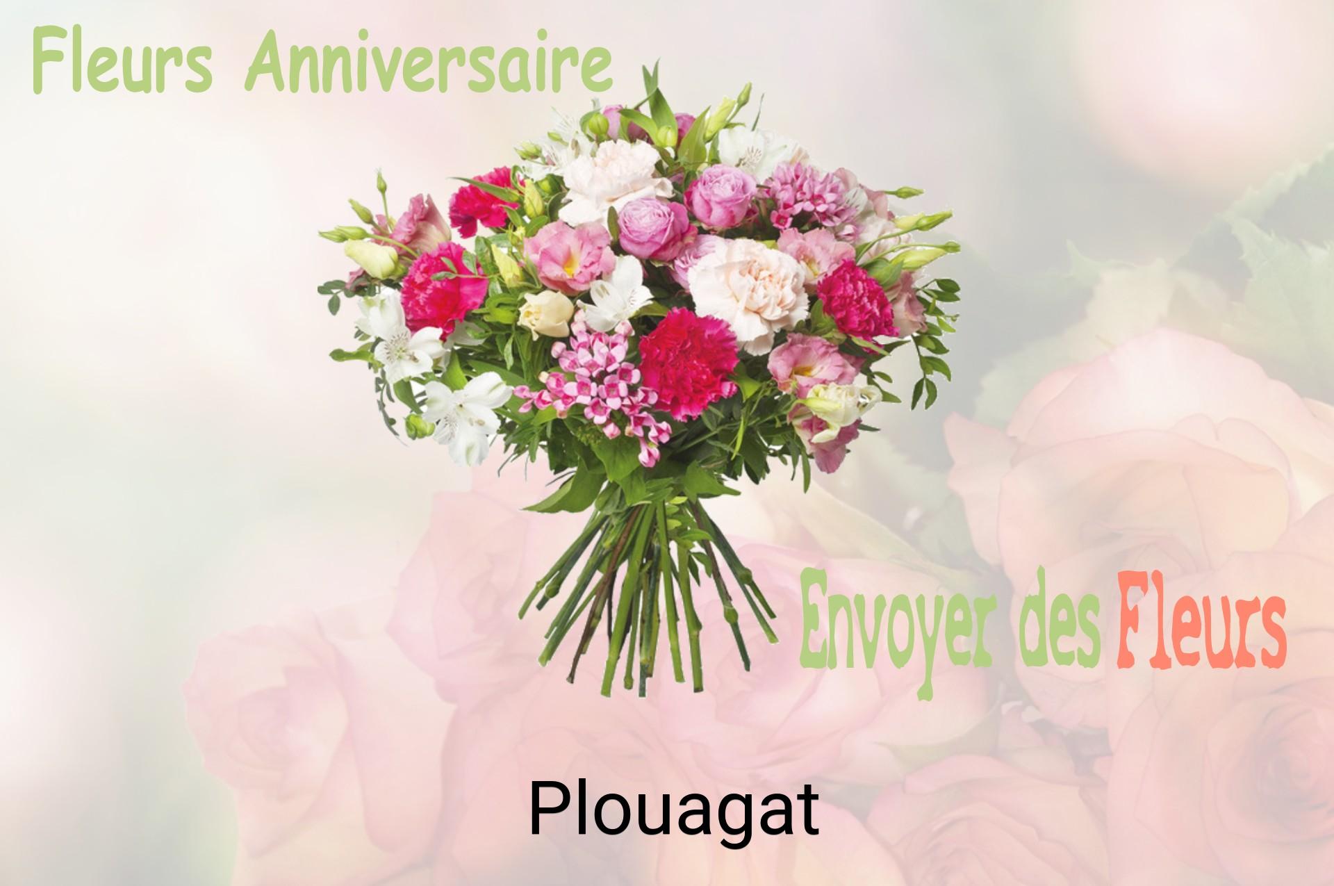 Bouquet de fleurs d’anniversaire livré à Plouagat