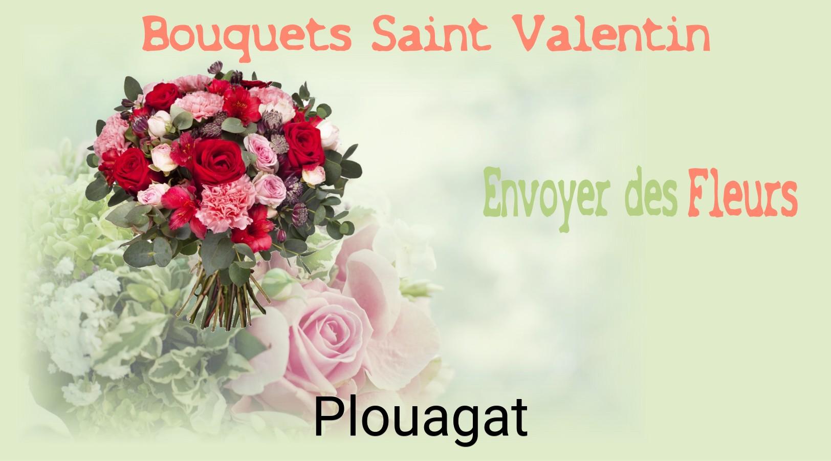 Roses de Saint-Valentin livrées à Plouagat